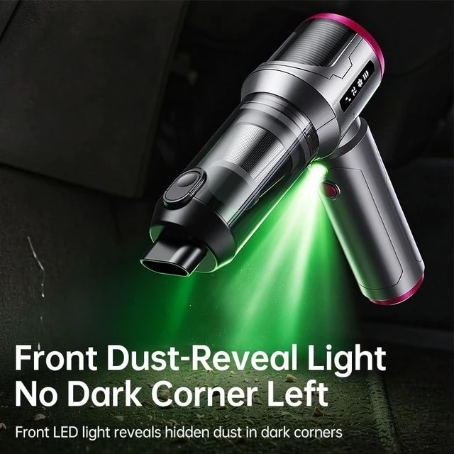 Alt view image 3 of 7 - REWONDER Cordless Car Vacuum Cleaner & Blower Portable Handheld Mini Vac High Power