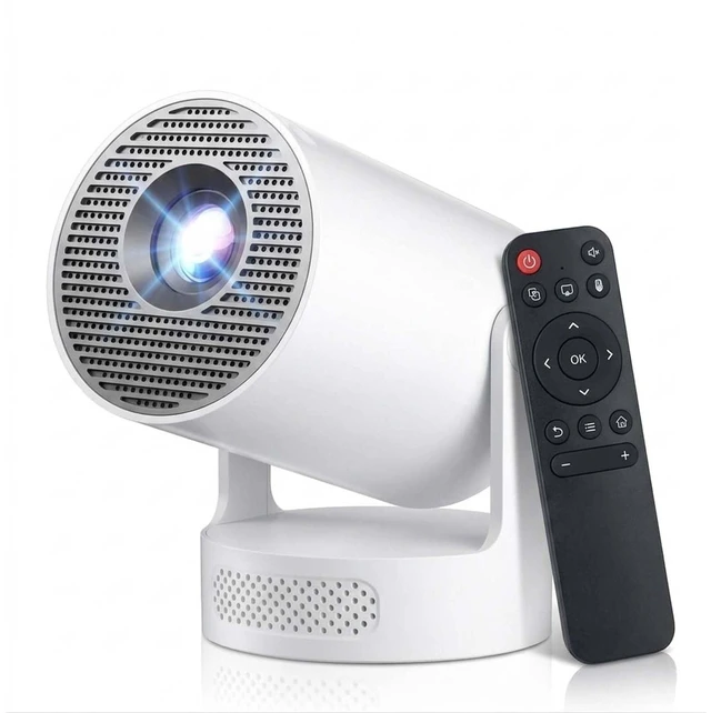 Main image of Mini Projector 4K, WiFi & Bluetooth 5.4, Built-in Apps, Auto Keystone | Short Throw, 180° Adjustable Stand, 5W Speaker, Portable Smart Proyector for Home/Outdoor Movies/Bedroom/Gaming