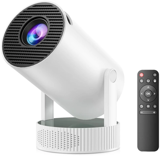 Main image of CAMWORLD Mini Portable Projector with Battery,WiFi 6 & Bluetooth | 300 ANSI Rechargeable Portable Projector,4K Supported,220°Rotatable,home theater projector for Phone/Android/Laptop/TV Stick