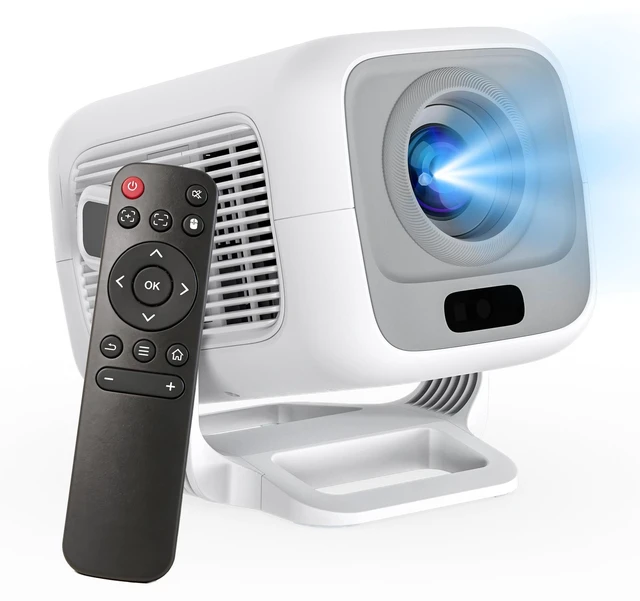 Main image of Portable Projector for Home & Camping Cinema, Auto Focus Keystone, Smart Projector Android 11, 1080P FHD 600 ANSI, 4K Support, Projectors with WiFi 6 Bluetooth 5.4