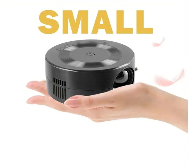 Alt view image 7 of 7 - Mini Projector, 2023 Upgraded 1080P HD Portable Projector with Built Speaker, Same Screen Projector for Home Theater Movie, AUX, USB