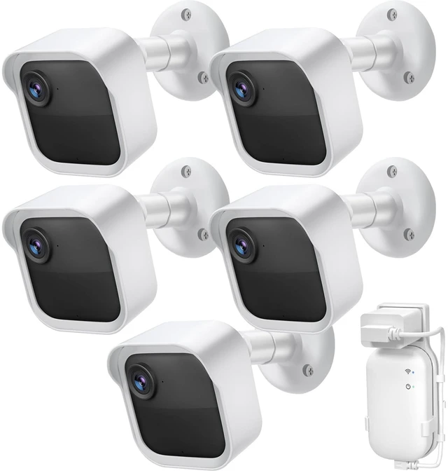 Main image of 5 Pack Camera Mount for Blink Outdoor 4/2K+/3rd Gen,Blink Module Core Mount |360° Adjustable Wall Mount,Flexible Angles,Weatherproof Protective Housing for Blink Outdoor Camera(Camera is Not Included)