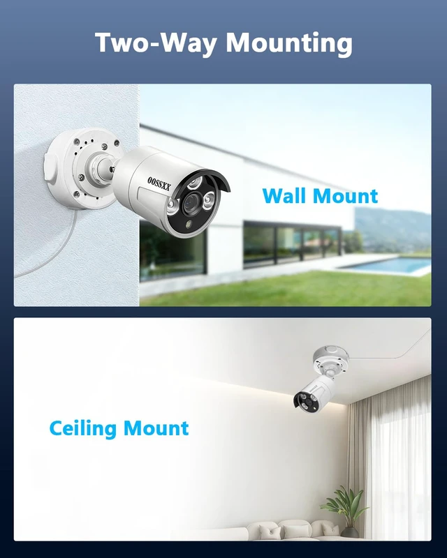 Alt view image 6 of 7 - Metal Aluminum Universal Junction Box Mount Bracket for Bullet Camera | Waterproof Security Camera Hide Cable Junction Box Compatible with Solar Panel, Fits Wall Ceiling