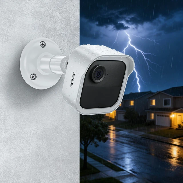 Alt view image 6 of 7 - 5 Pack Camera Mount for Blink Outdoor 4/2K+/3rd Gen,Blink Module Core Mount |360° Adjustable Wall Mount,Flexible Angles,Weatherproof Protective Housing for Blink Outdoor Camera(Camera is Not Included)