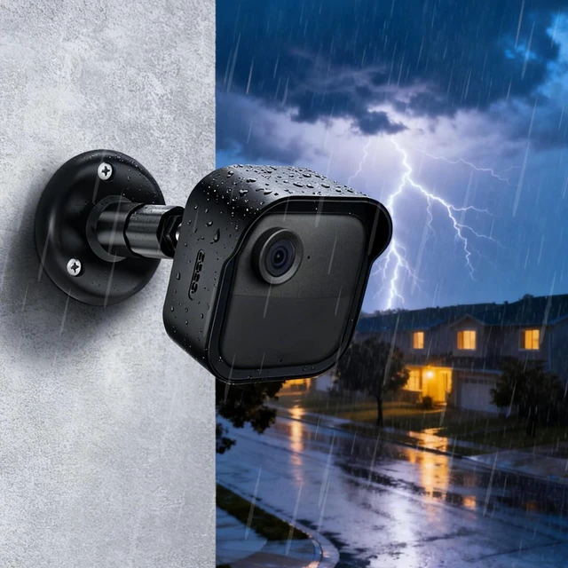 Alt view image 6 of 7 - 5 Pack Camera Mount for Blink Outdoor 4/2K+/3rd Gen,Blink Module Core Mount | 360° Adjustable Wall Mount,Flexible Angles,Weatherproof Protective Housing forBlink Outdoor Camera(Camera is Not Included)