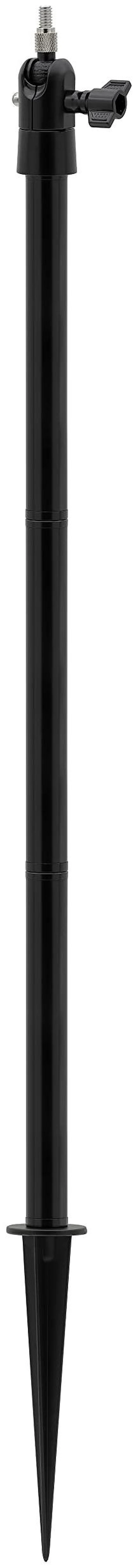 Main image of Holicfun Outdoor Security Camera Ground Stake Mount, Black | Universal 1/4-20 threaded bracket, heavy-duty 21-inch stand, compatible with Ring/Blink/Arlo/Wyze cameras & more