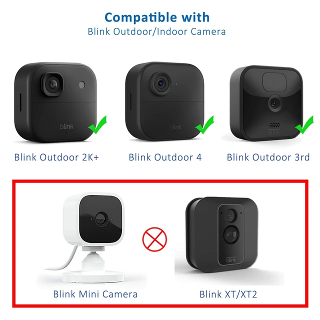 Alt view image 2 of 7 - All New Blink Outdoor 2K+/ 4th & 3rd Gen Camera Mount Bracket,5 Pack Full Weather Proof Housing/Mount for Blink Outdoor Cameras Security System(Camera not Included)