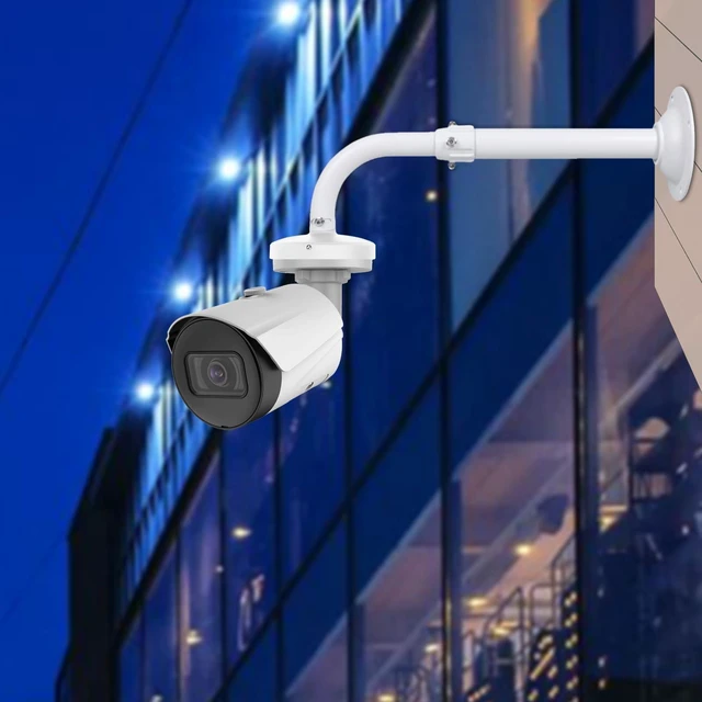 Alt view image 2 of 6 - WiTi Security Camera Mount Bracket 6 inch Base,15.7inch-23.6 inch Extendable J-Pole Compatible with Reolink Amcrest IP Cameras, Solid Metal Mounting Bracket for Camera System Outdoor and Indoor