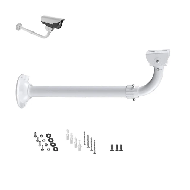 Main image of WiTi CCTV Security Camera Extendable Pole Mount Bracket | 15.7-23.6 inches Adjustable, Wall and Ceiling Mount, For CCTV Camera, Metal Pole Mount