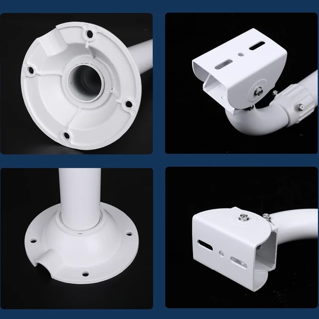Alt view image 6 of 6 - WiTi CCTV Security Camera Extendable Pole Mount Bracket | 15.7-23.6 inches Adjustable, Wall and Ceiling Mount, For CCTV Camera, Metal Pole Mount