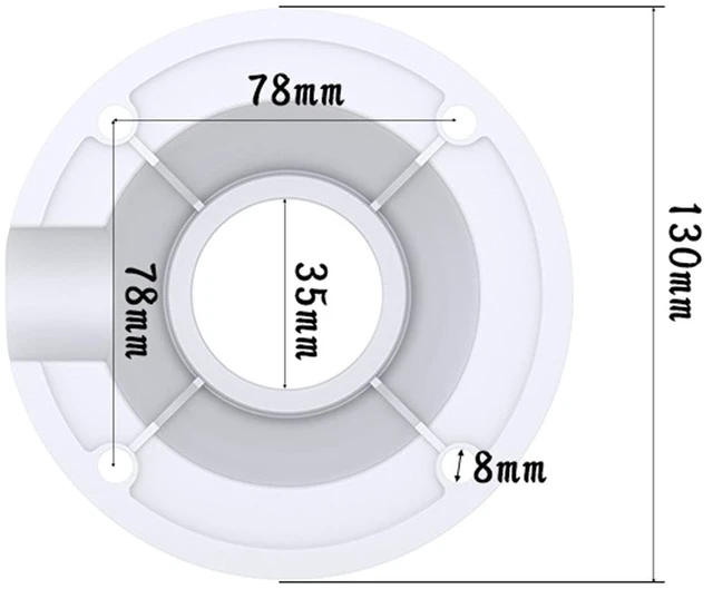 Alt view image 6 of 7 - WiTi Extendable Mounting Pole for Security Surveillance Cameras,15.7-23.6 inch Adjustable Ceiling Mount Bracket for CCTV IP Camera,Outdoor Indoor Solid Metal Powder Spray Coating