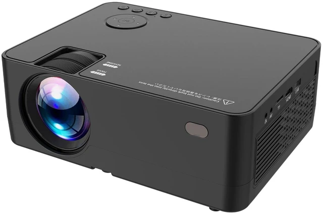 Main image of 2026 Projector with WiFi and Bluetooth, Wireless Portable Movie Projector, 1080P 150" Display Home Theater, HDMI/AV & Carrying Bag Included, Compatible with Phone/Laptop, Black (Q9)