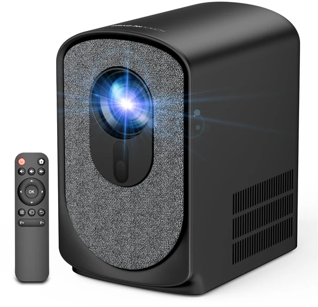 Main image of Mini Projector with WiFi6 5G and Bluetooth, Native 1080P Supports 4K Movie Video, 350ANSI, Auto Keystone Correction, Electric Focus & Zoom, Portable Projector for Phone/Laptop/TV Stick/HDMI