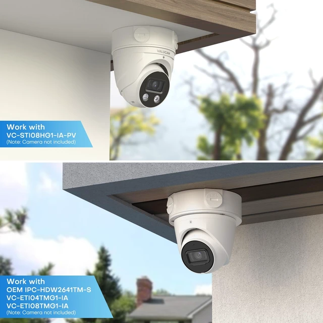 Alt view image 5 of 7 - VALUCAMPFA130-E Security Camera Bracket Wall Ceilling Mounting Junction Box IP66 Water-Proof for Bullet Turret Dome Camera HDW4631C-A, PFW3849S-A180-AS-PV,HFW2841S-S,HDW3849H-AS-PV,PDW3849-A180-AS-PV