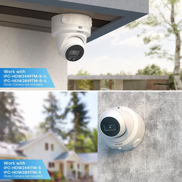 Alt view image 6 of 7 - VALUCAMPFA130-E Security Camera Bracket Wall Ceilling Mounting Junction Box IP66 Water-Proof for Bullet Turret Dome Camera HDW4631C-A, PFW3849S-A180-AS-PV,HFW2841S-S,HDW3849H-AS-PV,PDW3849-A180-AS-PV