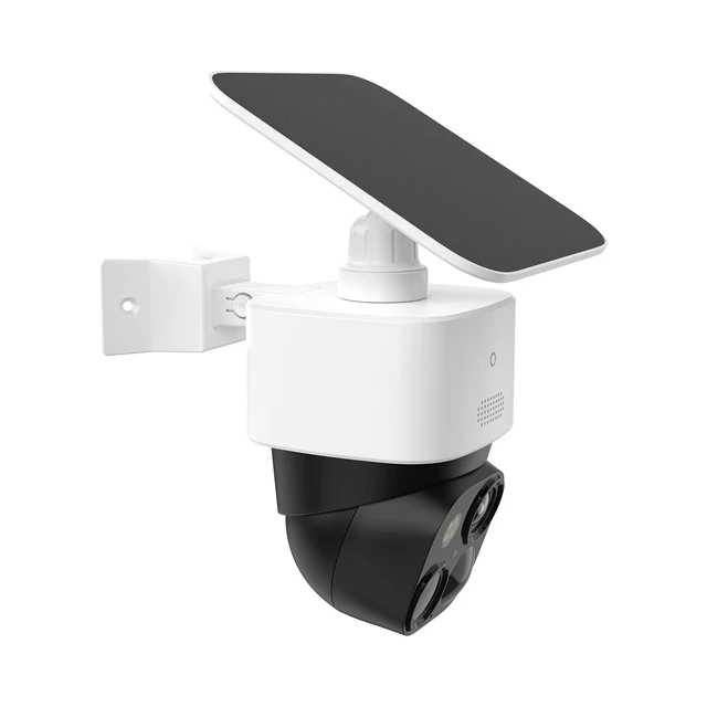Alt view image 2 of 7 - Holicfun Corner Mount for Eufy SoloCam S340/E30/E42 & 4G LTE Cam S330 | Outside wall corner bracket, enables 270-degree camera view, durable plastic, easy installation, hardware included