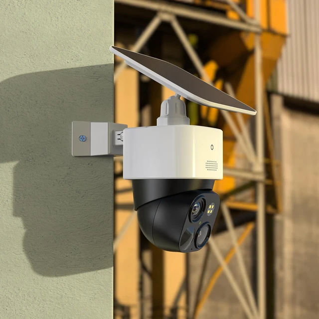 Alt view image 4 of 7 - Holicfun Corner Mount for Eufy SoloCam S340/E30/E42 & 4G LTE Cam S330 | Outside wall corner bracket, enables 270-degree camera view, durable plastic, easy installation, hardware included