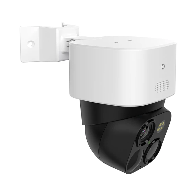 Alt view image 5 of 7 - Holicfun Corner Mount for Eufy SoloCam S340/E30/E42 & 4G LTE Cam S330 | Outside wall corner bracket, enables 270-degree camera view, durable plastic, easy installation, hardware included
