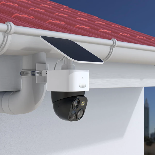 Alt view image 3 of 7 - Holicfun Pole Mount for Eufy SoloCam S340/E30/E42 & 4G LTE Cam S330 | No-drill bracket fits 1.5"-5.9" diameter poles, downspouts & fence posts, easy installation, all mounting hardware included