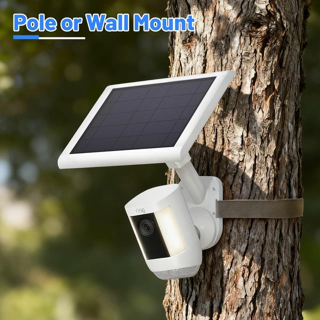Alt view image 6 of 7 - Universal 2-in-1 Wall Mount for Solar Panel & Camera-Compatible with Ring Stick Up Cam/Spotlight Cam/Plus/Pro(Battery), Blink, Arlo, Eufy, Wyze-Adjustable Solar Panel Mount with 360° Rotation 1 Pack