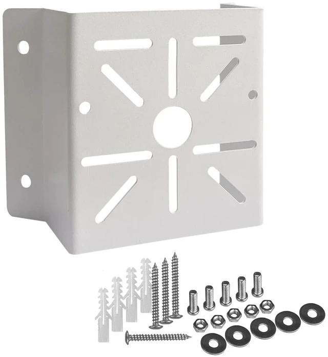 Main image of WiTi Universal Corner Mount for Security Camera, Solid Metal Mounting Corner Bracket for Wall Mount Corner, Suitable for CCTV Cameras LED Wall/Stage Lights, Solar Panels