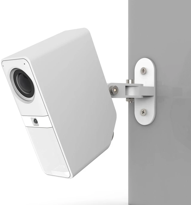 Main image of Metal Wall Mount Compatible with SimpliSafe Smart Alarm Indoor Camera | 360 Degree Adjustable Upright from The Ceiling or Wall, Provide Better Viewing Angle