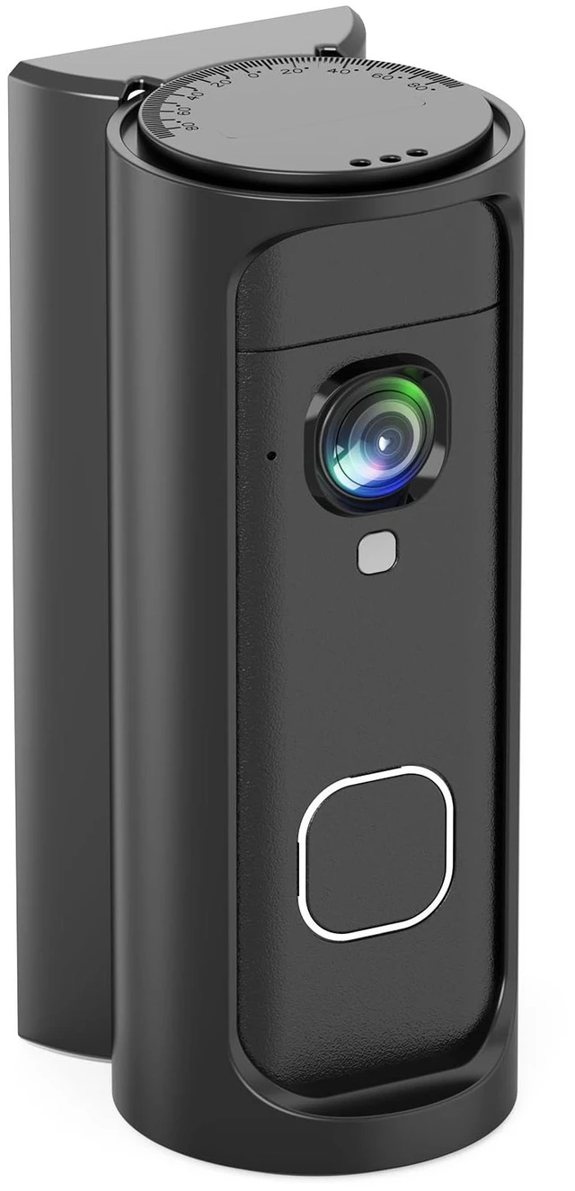 Main image of Adjustable 360° Angle Doorbell Mount for Blink Battery Doorbell 2K+ (2026) | Adjusted Viewing Angle, with Protection Cover,No Drill Adhesive Doorbell Corner Bracket,Accessories Wedge Kit for Apartment