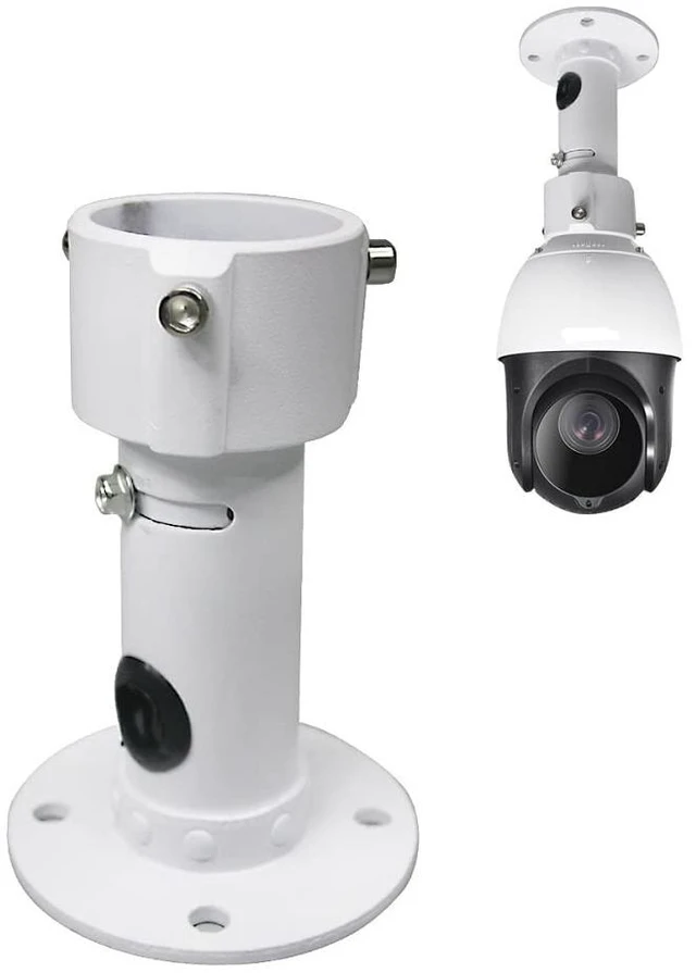 Main image of compcctv Security Camera Mount Bracket, Dome PTZ Camera Mount Universal Camera Ceiling Mounting Bracket for CCTV Security Camera/IP Camera, I Type