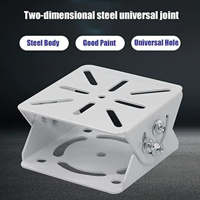 Alt view image 5 of 7 - Coolotic 2-Set CCTV Security Camera Universal Pole Mounting Mount Bracket Adapter for PTZ Dome Surveillance Camera (2X 2D Mount Adapter)