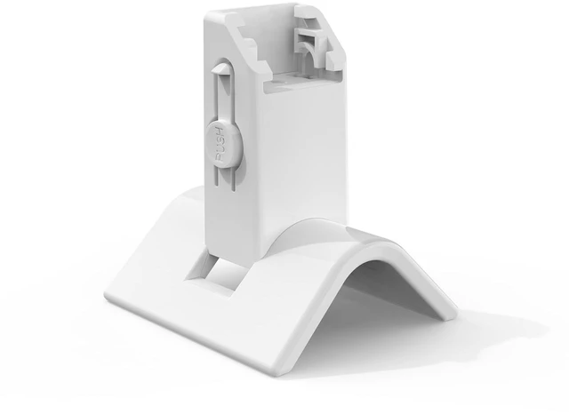 Alt view image 2 of 7 - Koroao Pole Mounting Bracket for Eufy Security SoloCam S340/SoloCam E30/E42, Solar Panel Security Camera (1Pack,White)