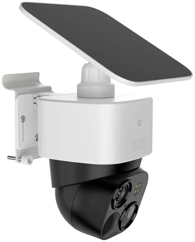 Alt view image 2 of 7 - Holicfun Vinyl Siding Mount for Eufy SoloCam S340/E30/E42 & 4G LTE Cam S330 | Stainless steel bracket, drill-free installation, fits aluminum and vinyl sidings, white