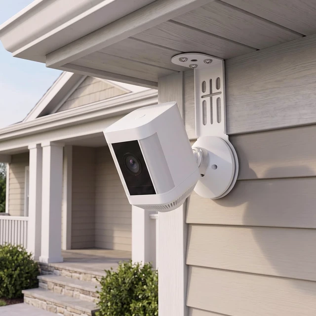 Alt view image 6 of 7 - Metal Ceiling Mount for Ring Indoor/Outdoor Camera Eave Mount Bracket 2pack | Metal Construction, Indoor & Outdoor Use, Ceiling Installation, Camera Accessory