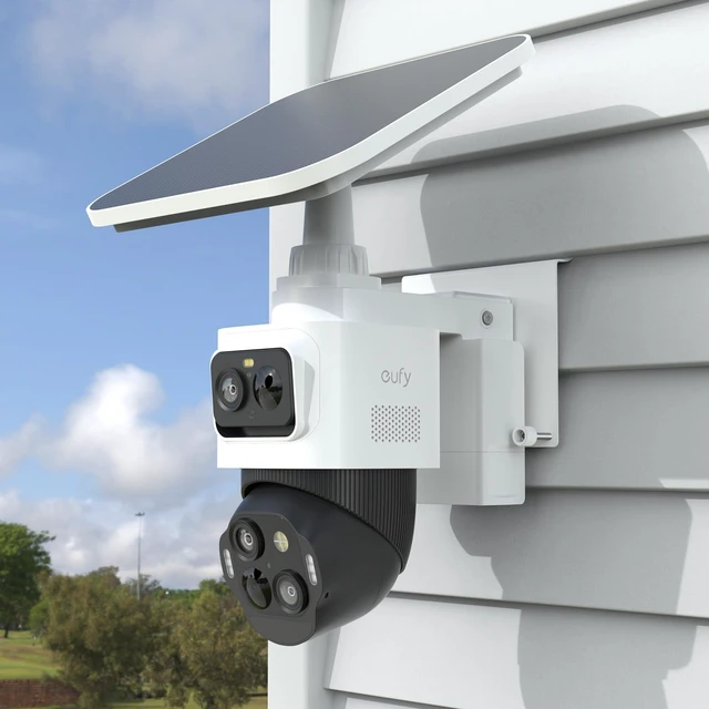 Alt view image 5 of 7 - VOMENC Vinyl Siding Mount Compatible with Eufy Security EufyCam S4 Camera (White)