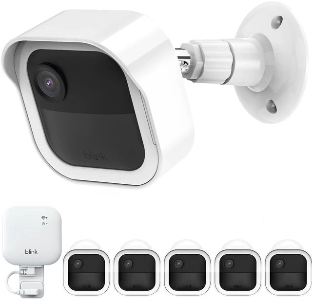 Main image of Blink Camera Mount for Outdoor 4/Outdoor 2K Camera, Blink Sync Module Mount | 5 Pack Blink Outdoor Mount White,Weatherproof Protective Housing, 360°Adjustable Mount, Flexible Angles, Easy Installation