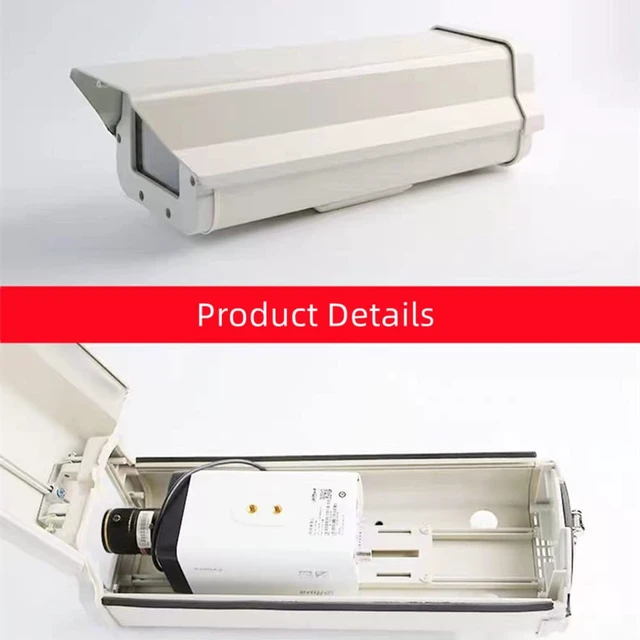 Alt view image 4 of 7 - BeElion Aluminum Housing CCTV Security Surveillance Outdoor Camera Box Weatherproof Heavy Duty Junction Box Shell for CCTV Surveillance Camera Wall Mounting Bracket