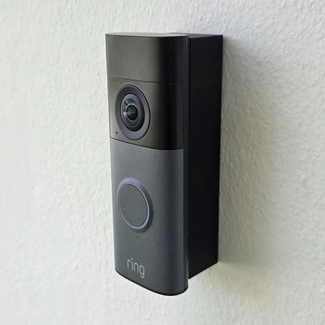 Alt view image 3 of 7 - 1 Inch Spacer Mounting Bracket Compatible with Ring Wired Doorbell (Newest Model), Retinal 2K 3D Printed Doorbell Not Included