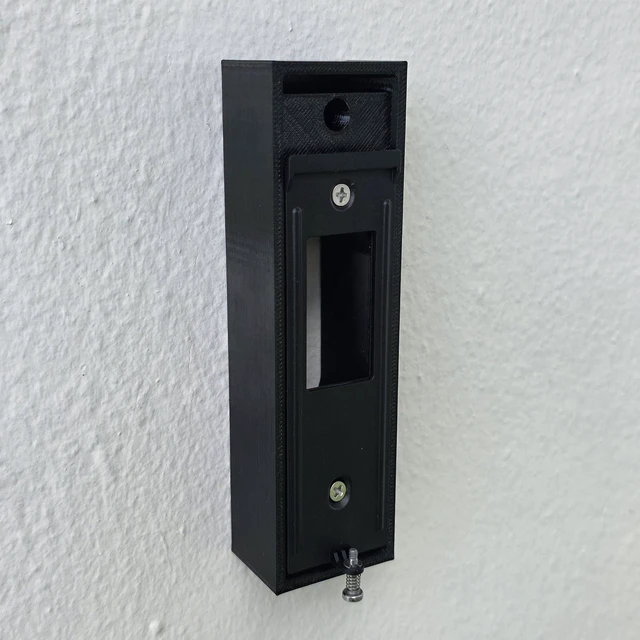 Alt view image 4 of 7 - 1 Inch Spacer Mounting Bracket Compatible with Ring Wired Doorbell (Newest Model), Retinal 2K 3D Printed Doorbell Not Included