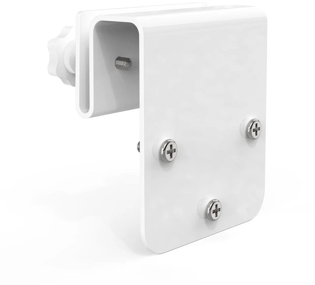 Main image of Holicfun Gutter Mount for Eufy SoloCam S340/E30/E42 and 4G LTE Cam S330 | No-drill bracket elevates eufy solar cam for wider view & more direct sunlight, fits K-Style, Box & Fascia gutters