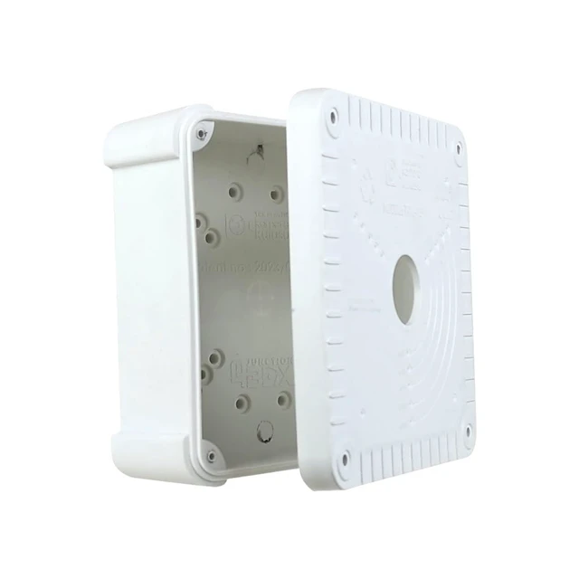 Alt view image 3 of 7 - PRO-159 Universal CCTV Camera Junction Box, White Plastic, Hinged Design (2 Pack)
