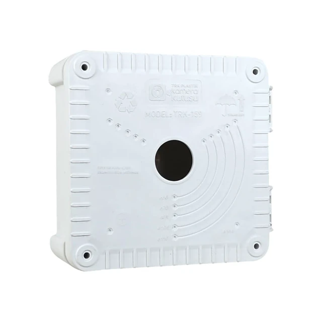 Alt view image 5 of 7 - PRO-159 Universal CCTV Camera Junction Box, White Plastic, Hinged Design (2 Pack)