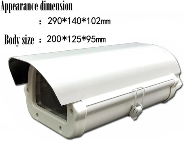 Alt view image 4 of 6 - BeElion CCTV Security Housing Aluminum Indoor Outdoor Camera Box Weatherproof Junction Box Shell for CCTV Heavy Duty Surveillance Camera Wall Mounting Bracket