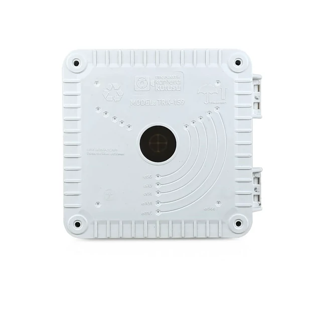 Alt view image 4 of 7 - PRO-159 Universal CCTV Camera Junction Box, White Plastic, Hinged Design (2 Pack)