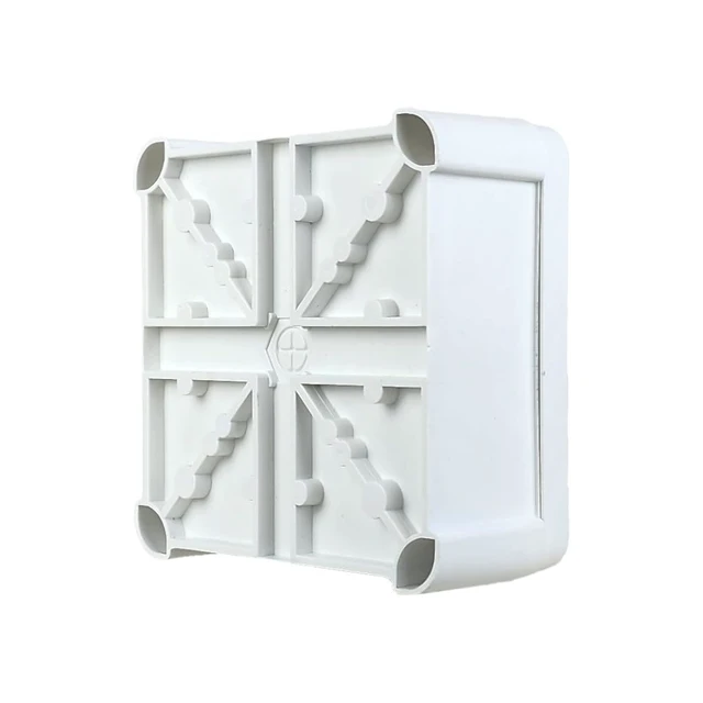 Alt view image 6 of 7 - PRO-159 Universal CCTV Camera Junction Box, White Plastic, Hinged Design (2 Pack)