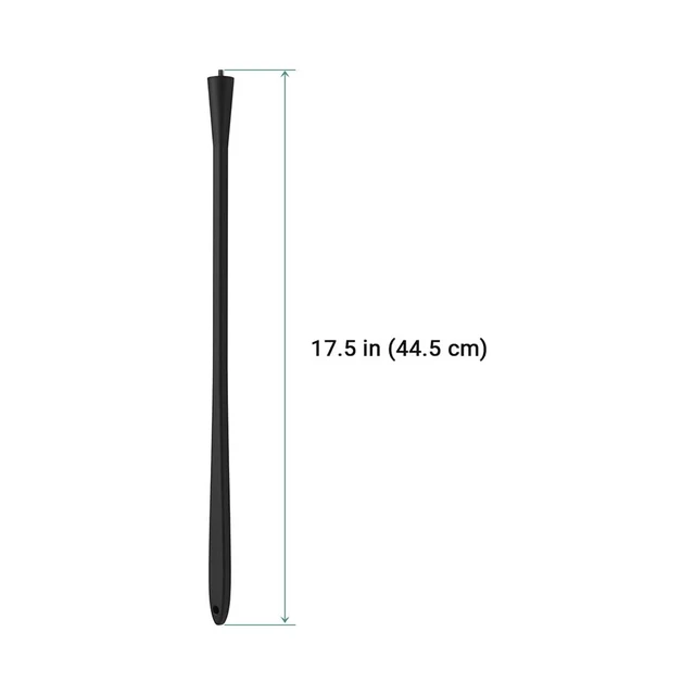 Alt view image 6 of 7 - Holicfun Flexible Mount and Cover for Blink Outdoor 4 & Outdoor 2K+, 2-Pack | 17.5-inch twist bracket wraps around poles, railings & more, weatherproof plastic cover adds extra protection, black