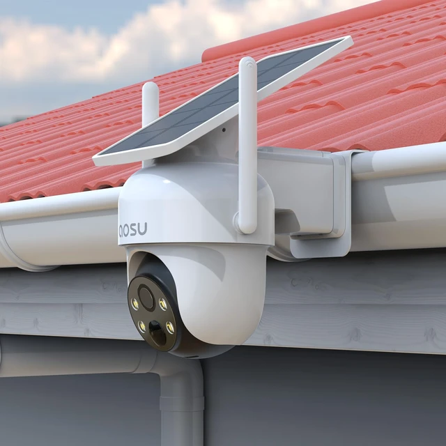 Alt view image 6 of 7 - Holicfun Gutter Mount for AOSU SolarCam D1 Series