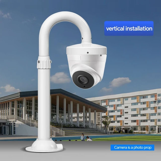 Alt view image 7 of 7 - COMPCCTV Security Camera Mount Bracket, Dome Camera Mount Universal Camera Wall Mounting Bracket/IP Camera for CCTV Security Camera, U Type Telescopic Adjustable (15.7-23.6 inch)