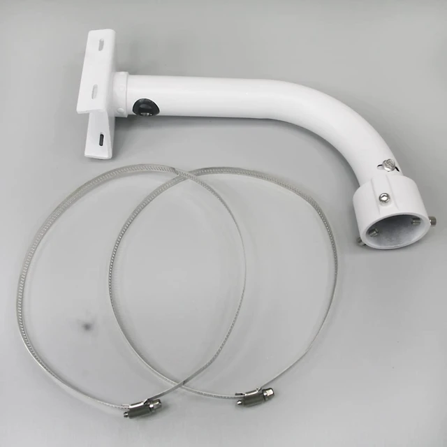 Alt view image 7 of 7 - compcctv Security Camera Mount Bracket, Dome PTZ Camera Mount Universal Camera Pole Mount Bracket for CCTV Security Camera/IP Camera, L Type