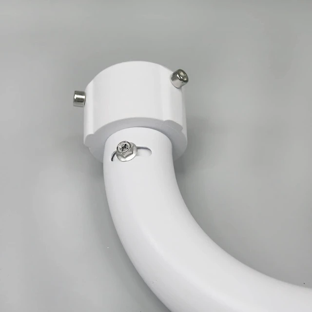 Alt view image 5 of 7 - COMPCCTV Security Camera PTZ Mount Bracket, Dome PTZ Camera Mount Universal Camera Wall Mounting Bracket for CCTV Security Camera/IP Camera, L Type Telescopic Adjustable (16.4-23.8 inch)