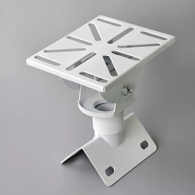 Main image of UQISOVI 90° Right Angle CCTV PTZ Dome Camera Wall Corner Mounting Bracket, Aluminum Alloy Crossbar Holding Pole Mount Security Camera Integrated Clamp Bracket