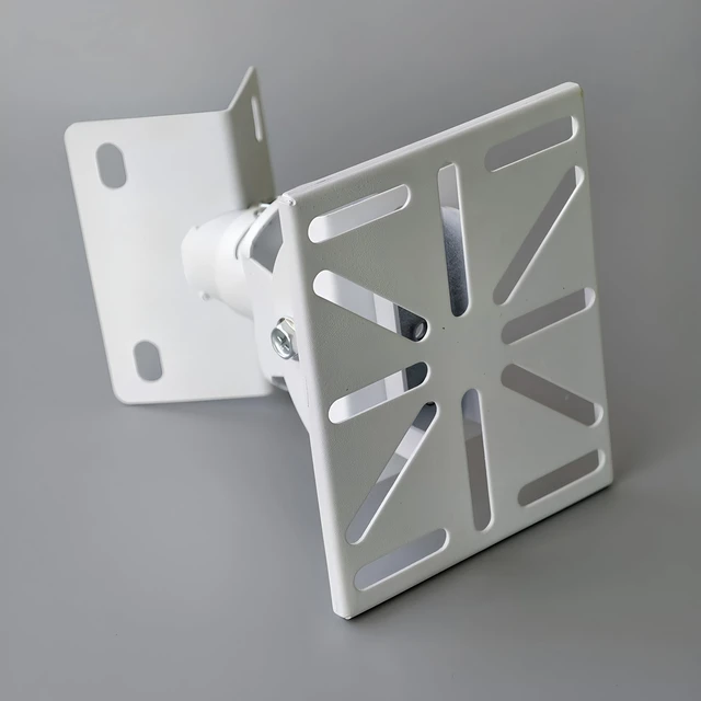 Alt view image 4 of 7 - UQISOVI 90° Right Angle CCTV PTZ Dome Camera Wall Corner Mounting Bracket, Aluminum Alloy Crossbar Holding Pole Mount Security Camera Integrated Clamp Bracket